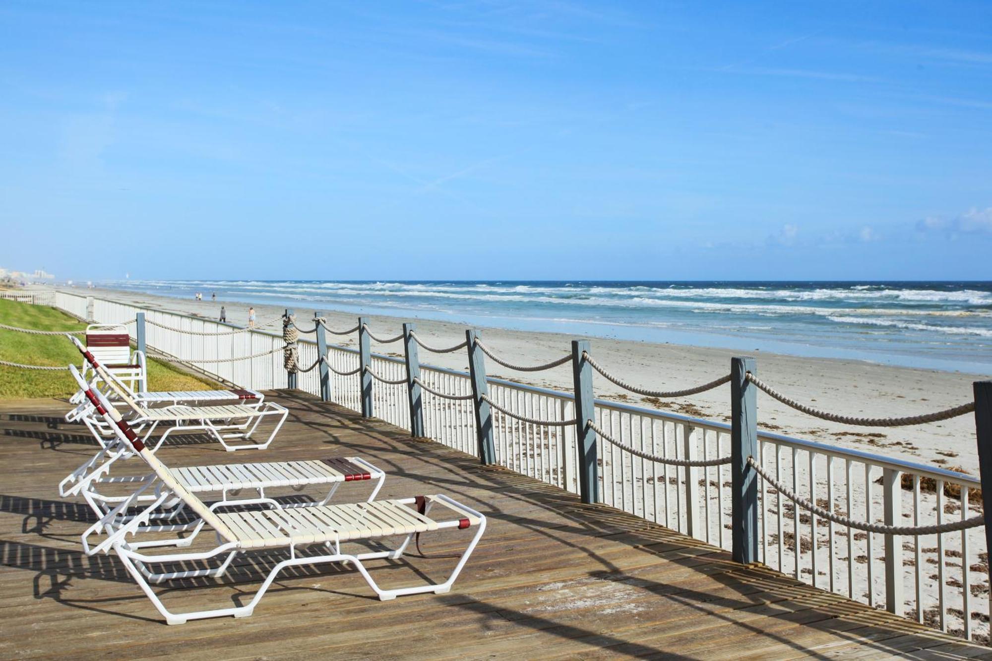 Fabulous Ocean And Pool Views From Balcony & Located On No-Drive Beach New Smyrna Beach Luaran gambar